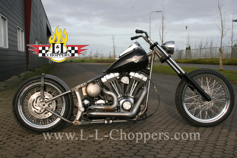 Softail ombouw door L&L Choppers