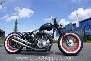 Black and White Bobber