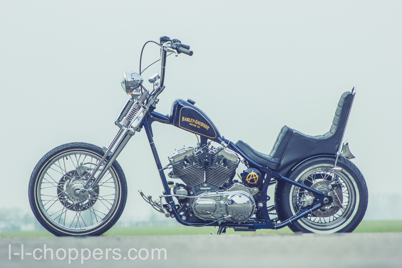 Photoshoot - WEST COAST Chopper for customer Fred - L&L Choppers