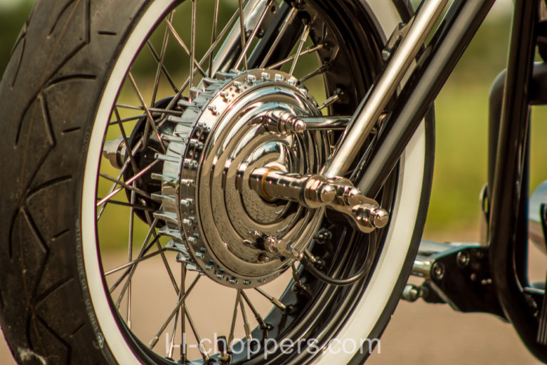 Hydraulic Drum Brake for a Springer L&L Choppers