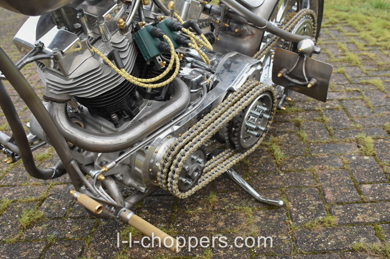 Chain driven primary transmission