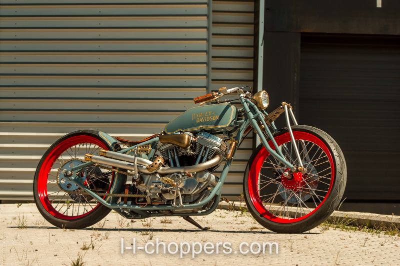 Photoshoot - WEST COAST Chopper for customer Fred - L&L Choppers