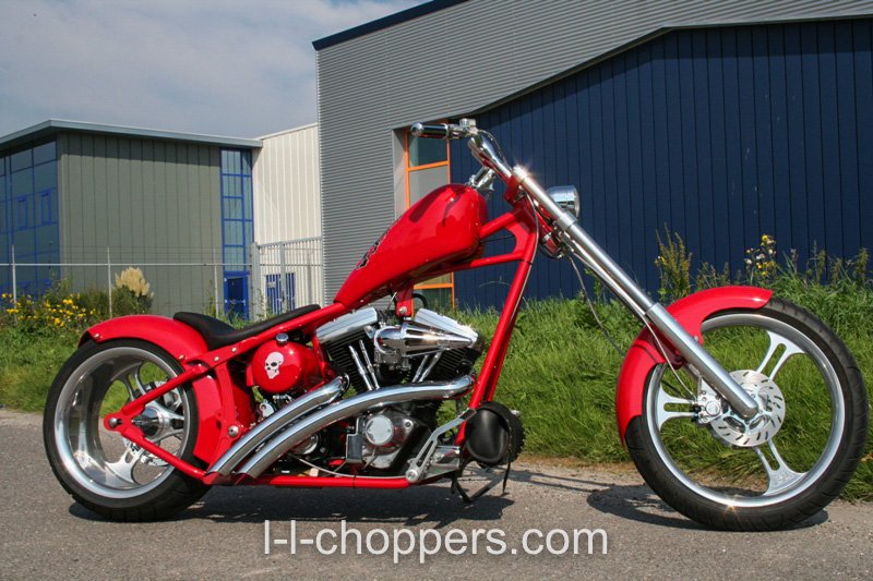 Photoshoot - WEST COAST Chopper for customer Fred - L&L Choppers