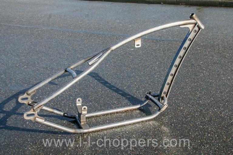 I Beam hardtail frame for Dyna L&L Choppers